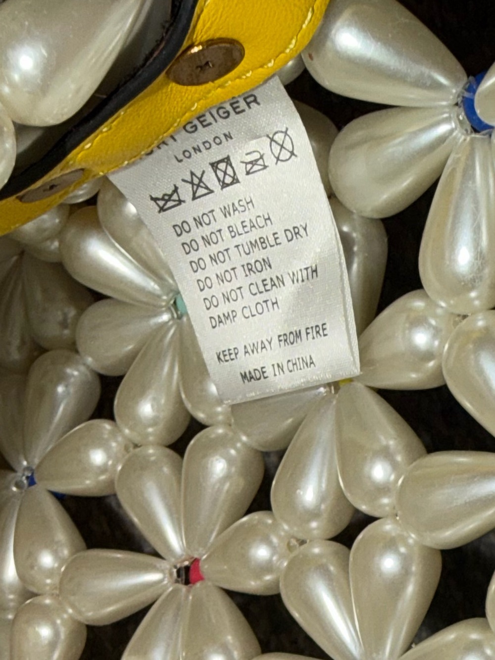 Kurt Geiger London Kensington Beaded Shoulder Bag - Picture 10 of 10